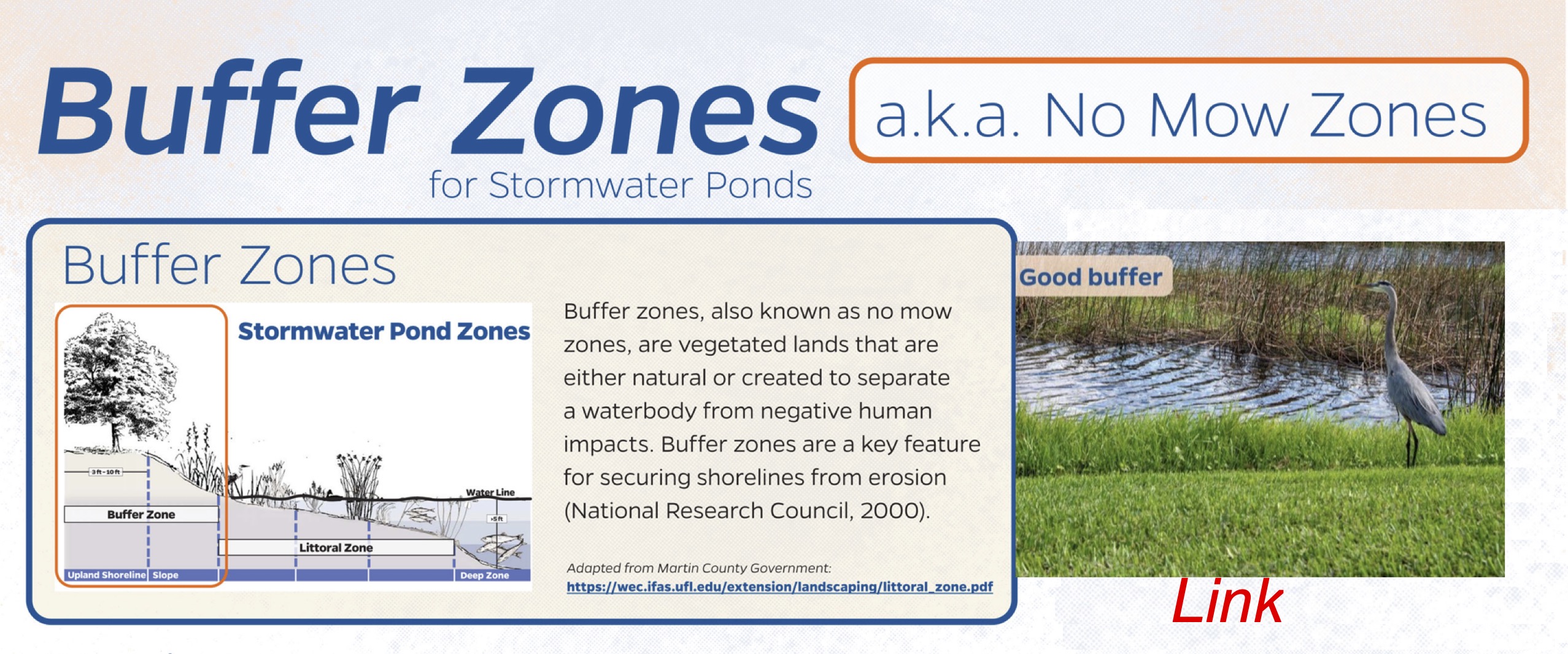 Buffer Zones for Stormwater Ponds